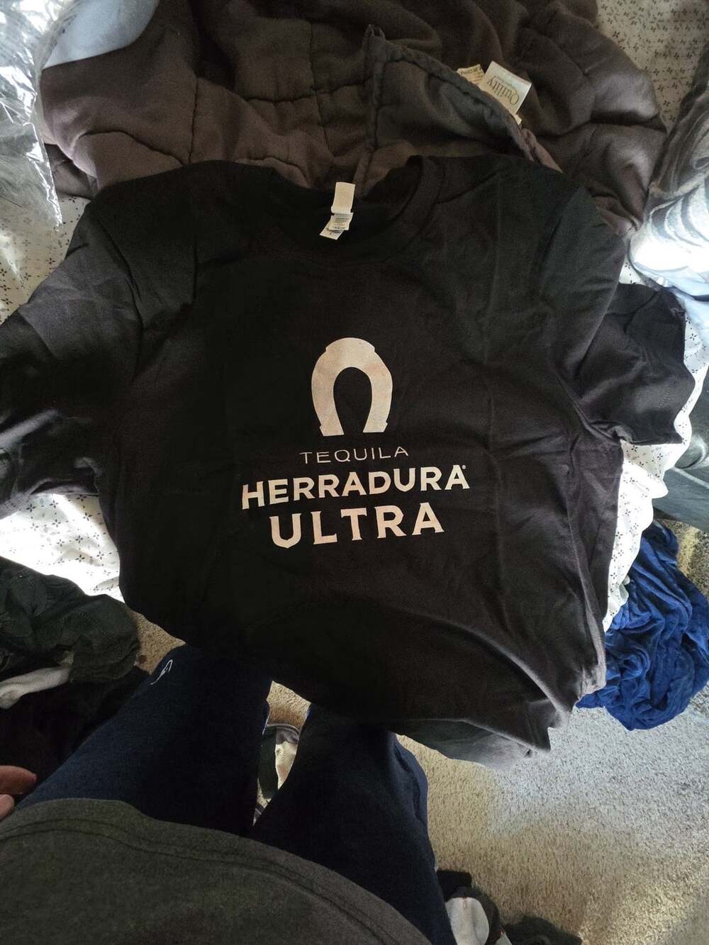 Bella+Canvas Tequila Herradura Ultra T-Shirt Size L Black